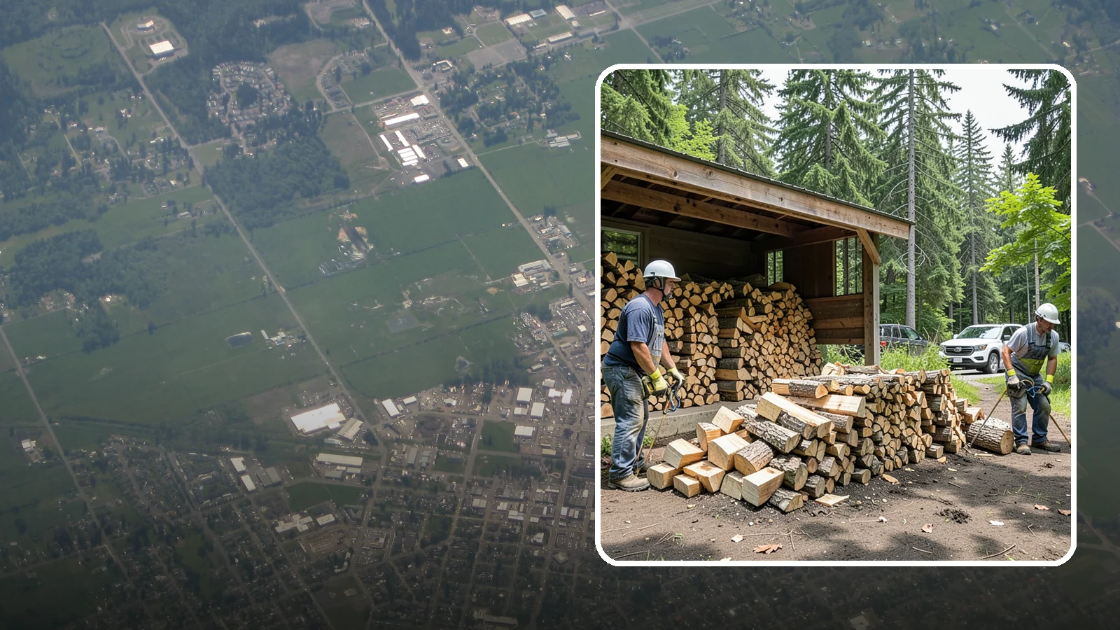Woodshed Cleanup in Enumclaw, King County, WA - We clear out and tidy your woodshed, removing debris, old scraps, and buildup so it stores wood properly again.