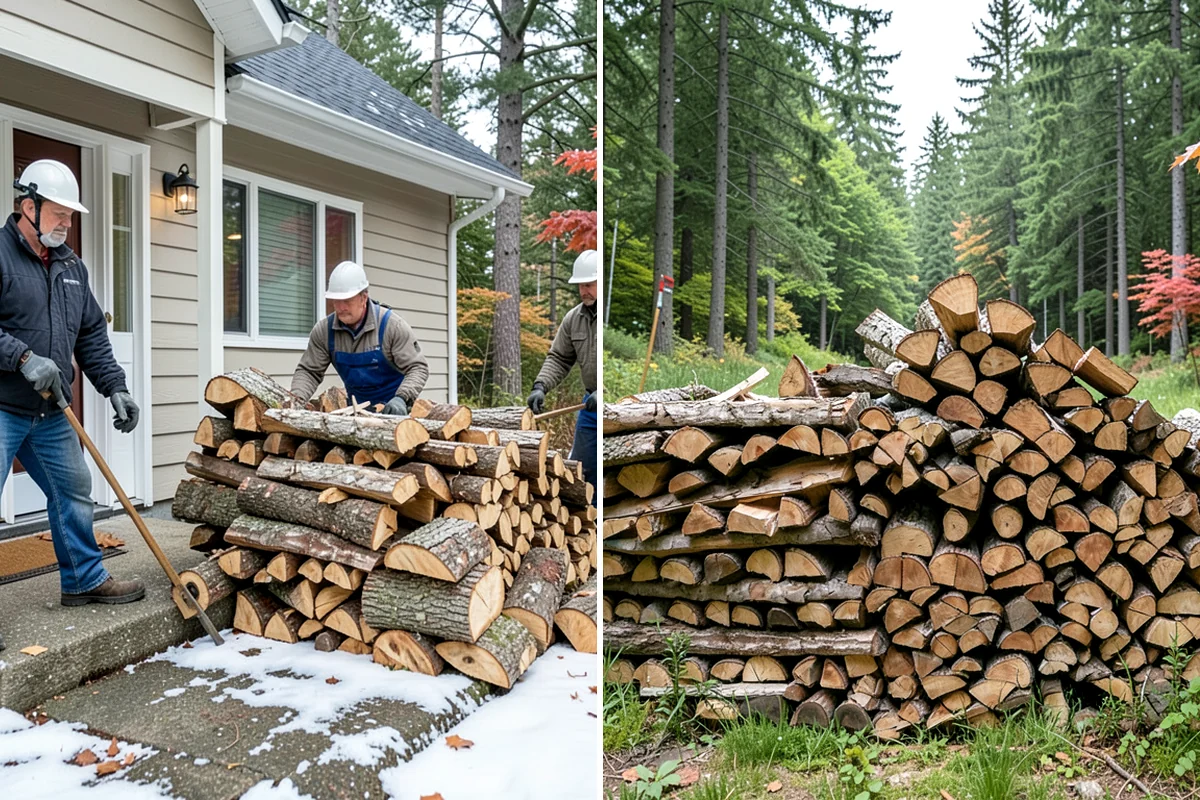 Woodshed Cleanup in Enumclaw, King County, WA - Empty loose debris, old scraps, and clutter from the shed