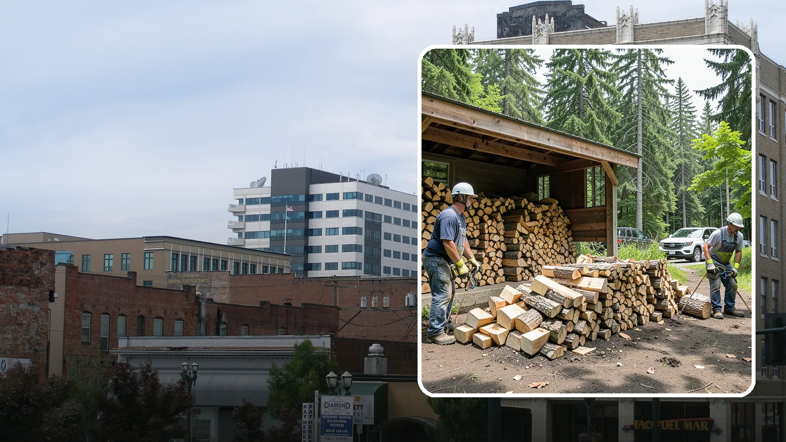 Woodshed Cleanup in Everett, Snohomish County, WA - We clear out and tidy your woodshed, removing debris, old scraps, and buildup so it stores wood properly again.