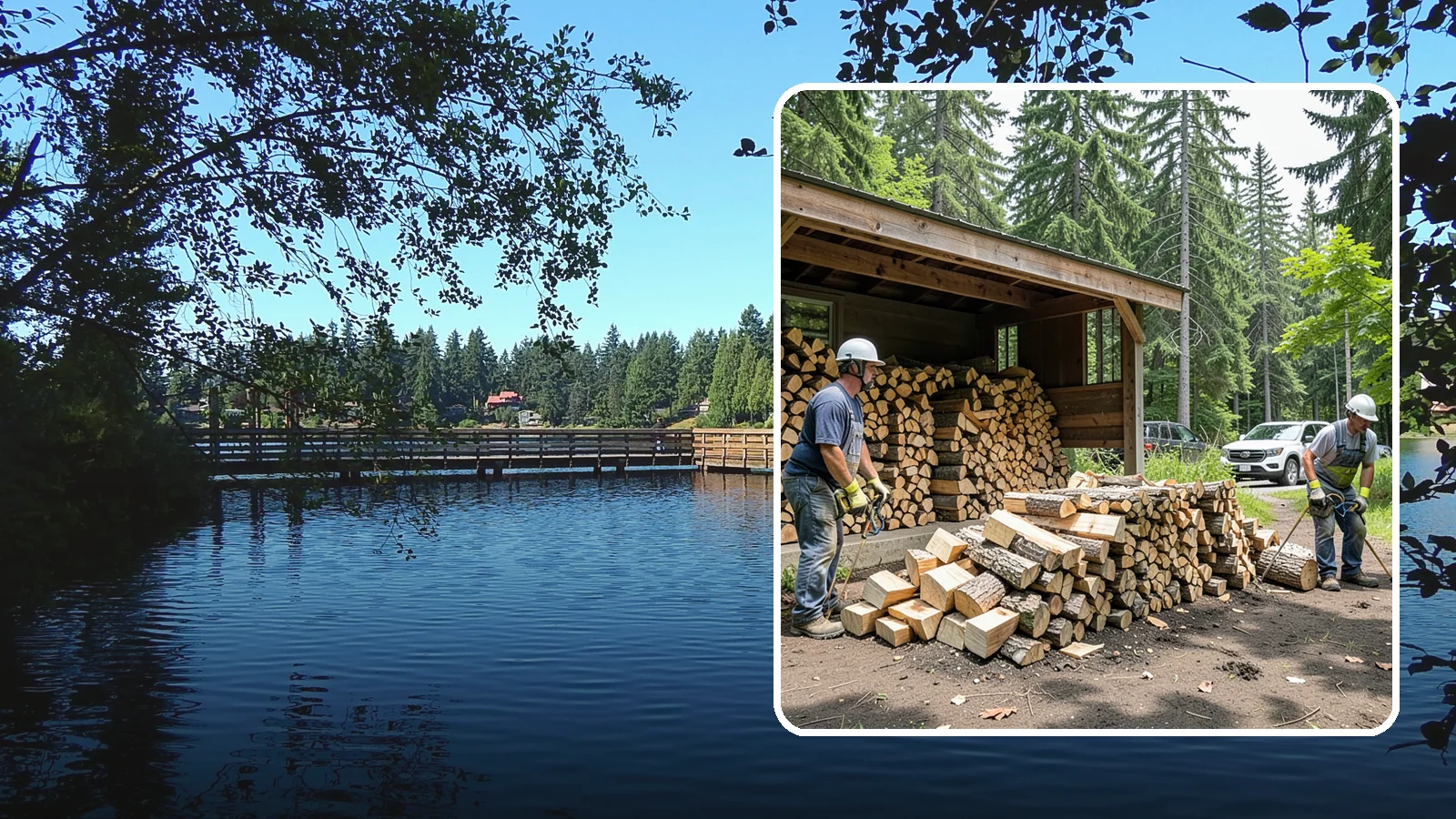 Woodshed Cleanup in Federal Way, King County, WA - We clear out and tidy your woodshed, removing debris, old scraps, and buildup so it stores wood properly again.