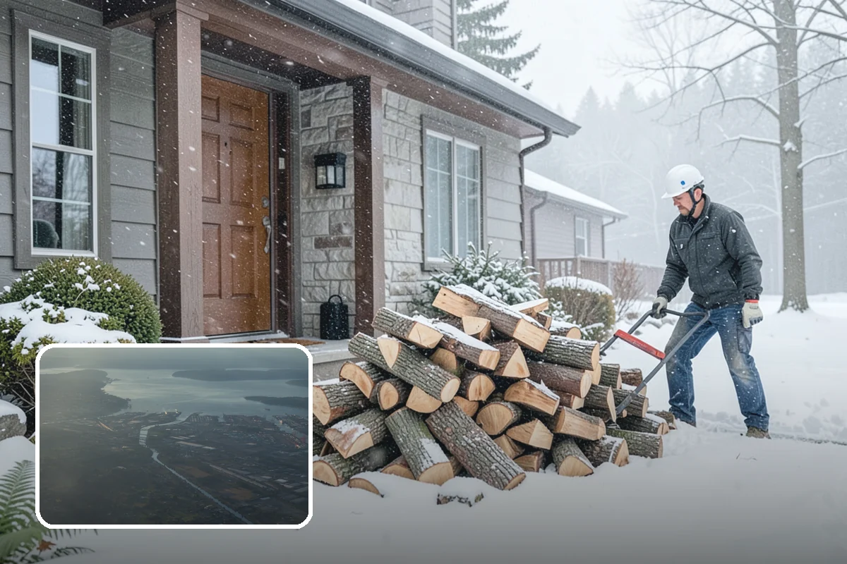 Woodshed Cleanup in Fife, Pierce County, WA - Restores proper airflow for drier stored wood