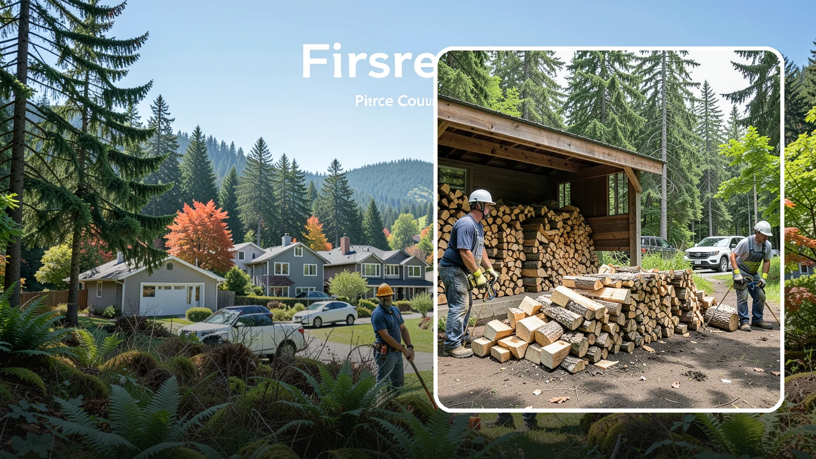 Woodshed Cleanup in Fircrest, Pierce County, WA - We clear out and tidy your woodshed, removing debris, old scraps, and buildup so it stores wood properly again.