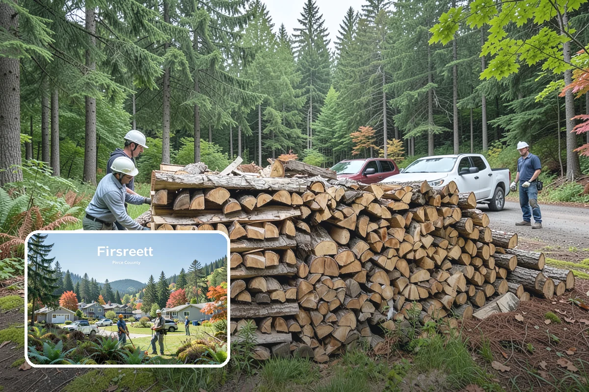 Woodshed Cleanup in Fircrest, Pierce County, WA - Restores proper airflow for drier stored wood