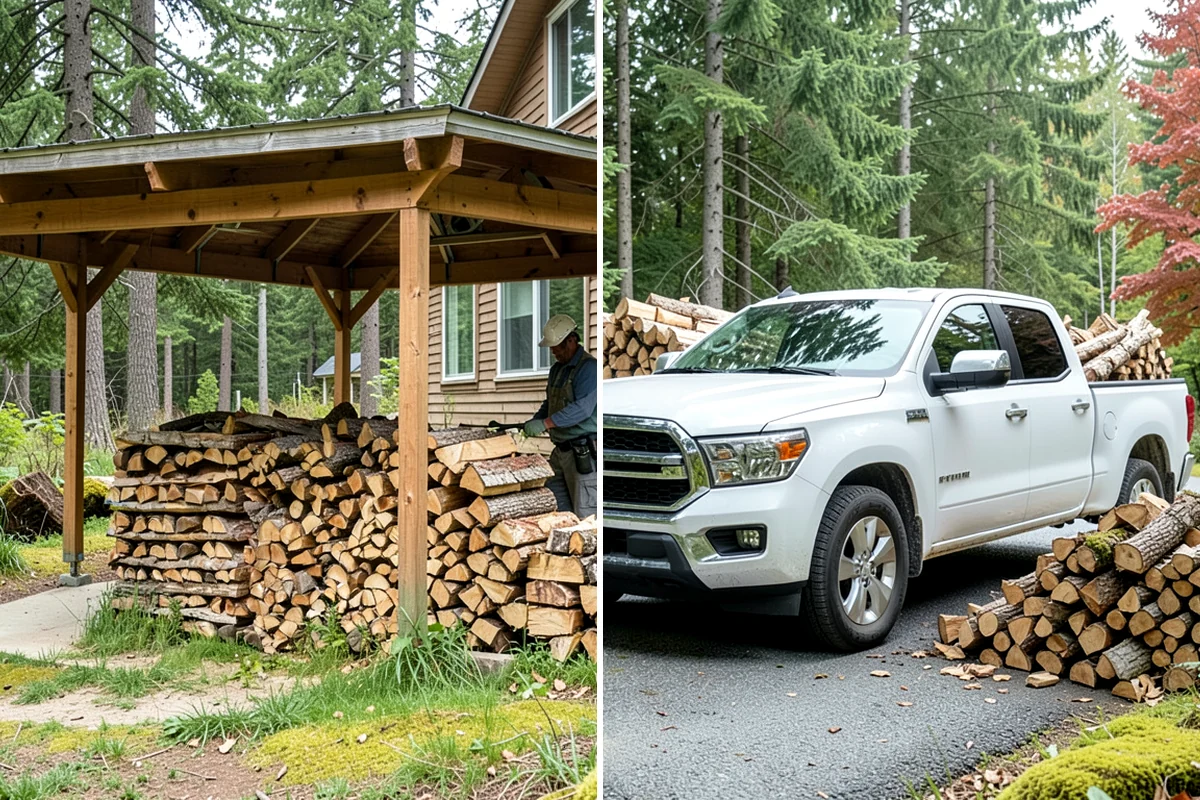 Woodshed Cleanup in Fircrest, Pierce County, WA - Empty loose debris, old scraps, and clutter from the shed