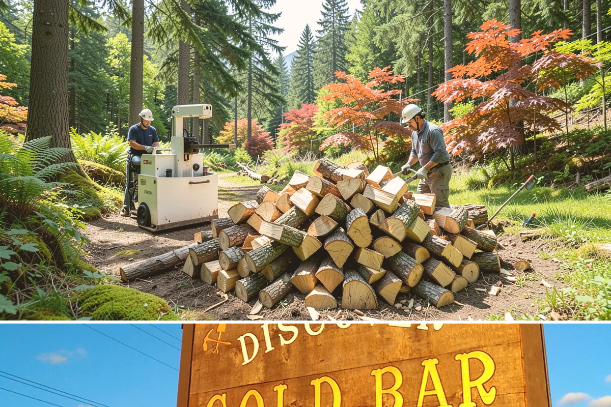 Woodshed Cleanup in Gold Bar, Snohomish County, WA - Late summer or early fall is best, clearing the shed before it fills for the burning season.