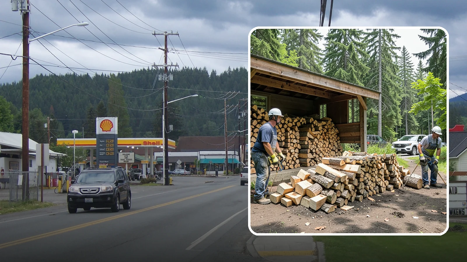 Woodshed Cleanup in Granite Falls, Snohomish County, WA - We clear out and tidy your woodshed, removing debris, old scraps, and buildup so it stores wood properly again.