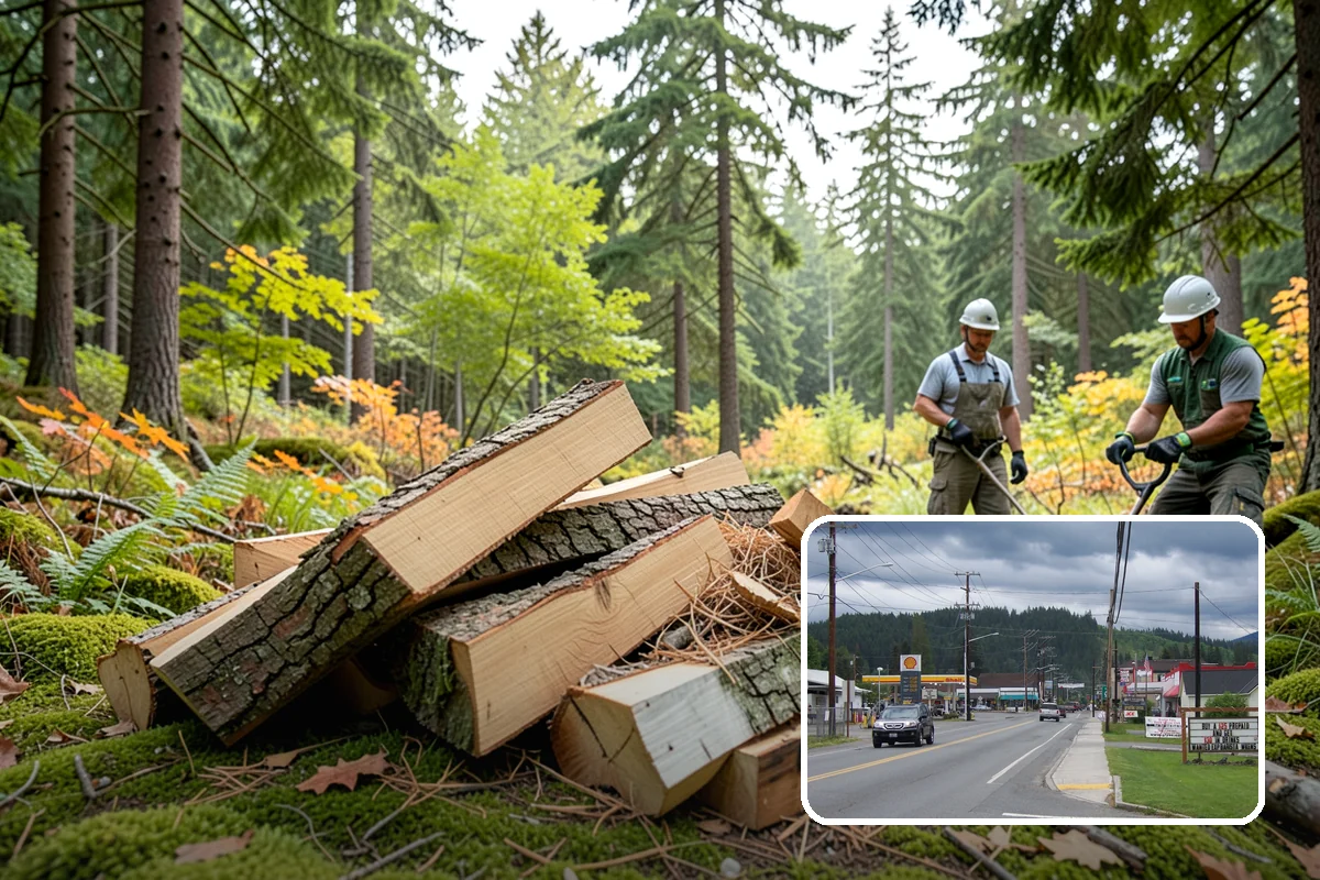 Woodshed Cleanup in Granite Falls, Snohomish County, WA - Restores proper airflow for drier stored wood