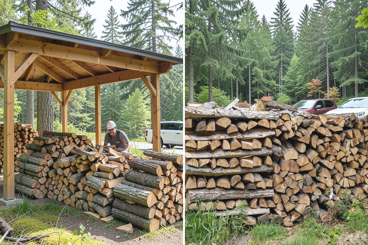 Woodshed Cleanup in Granite Falls, Snohomish County, WA - Empty loose debris, old scraps, and clutter from the shed