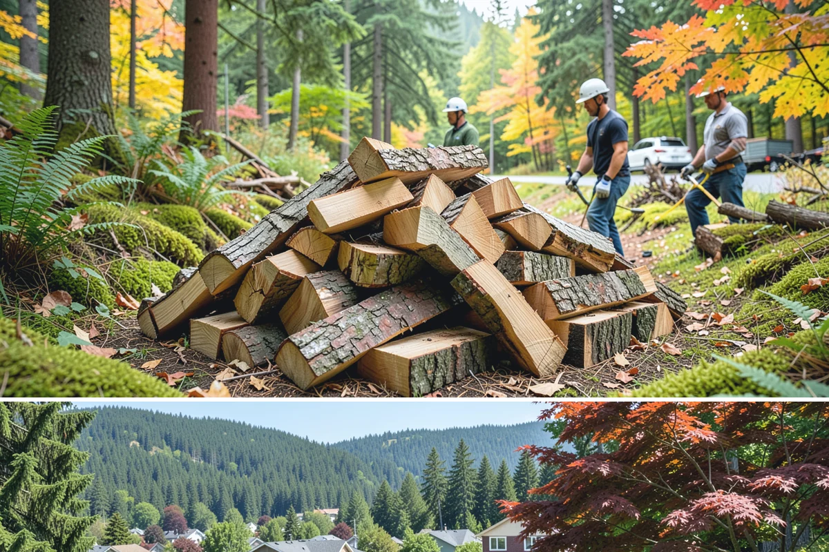 Woodshed Cleanup in Index, Snohomish County, WA - Late summer or early fall is best, clearing the shed before it fills for the burning season.