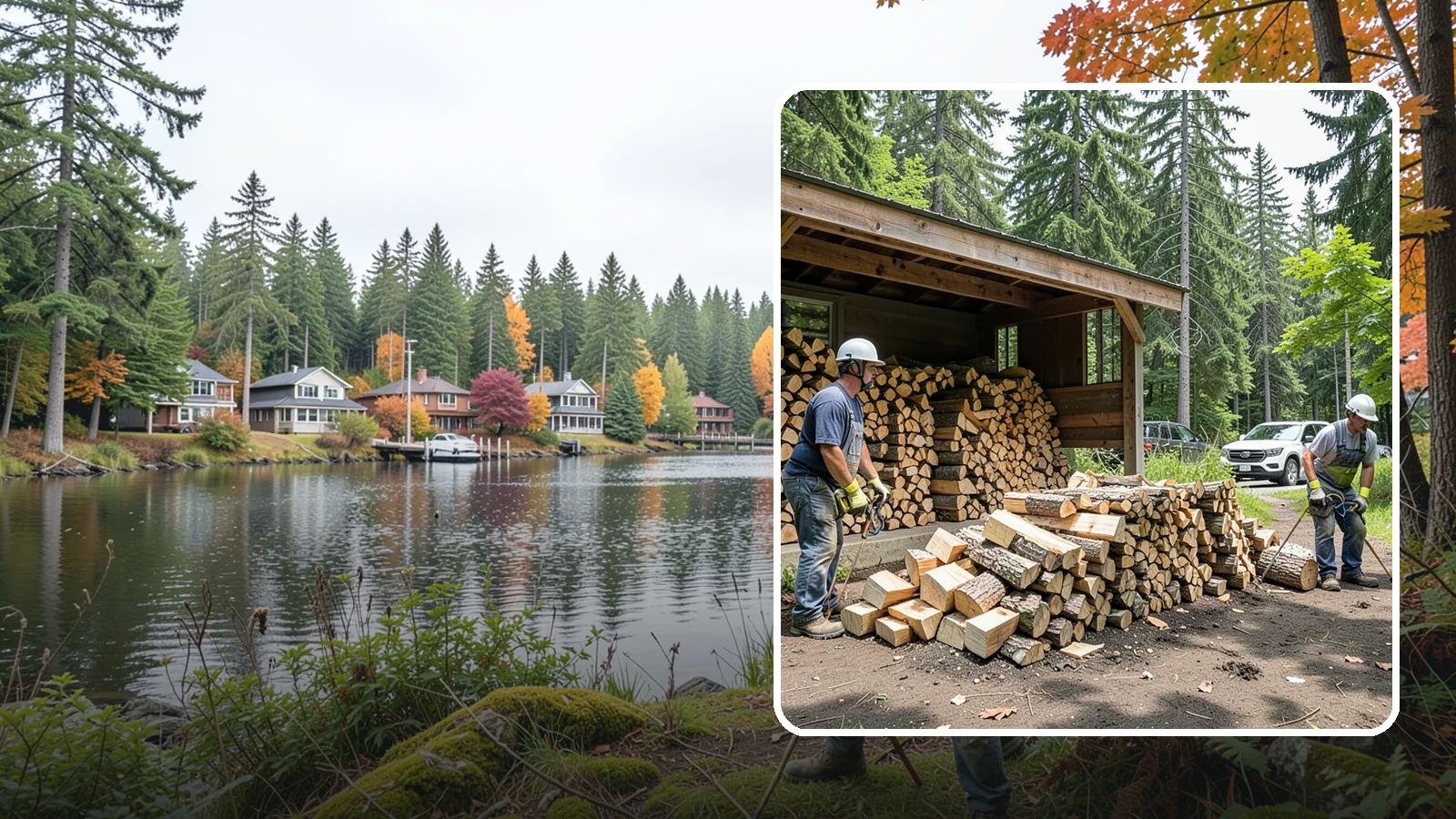 Woodshed Cleanup in La Conner, Skagit County, WA - We clear out and tidy your woodshed, removing debris, old scraps, and buildup so it stores wood properly again.