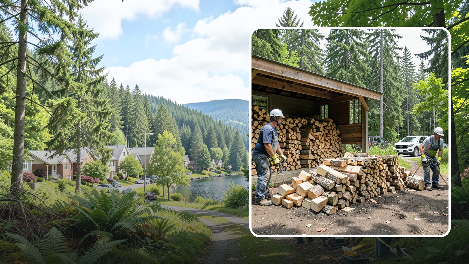 Woodshed Cleanup in Lake Forest Park, King County, WA - We clear out and tidy your woodshed, removing debris, old scraps, and buildup so it stores wood properly again.