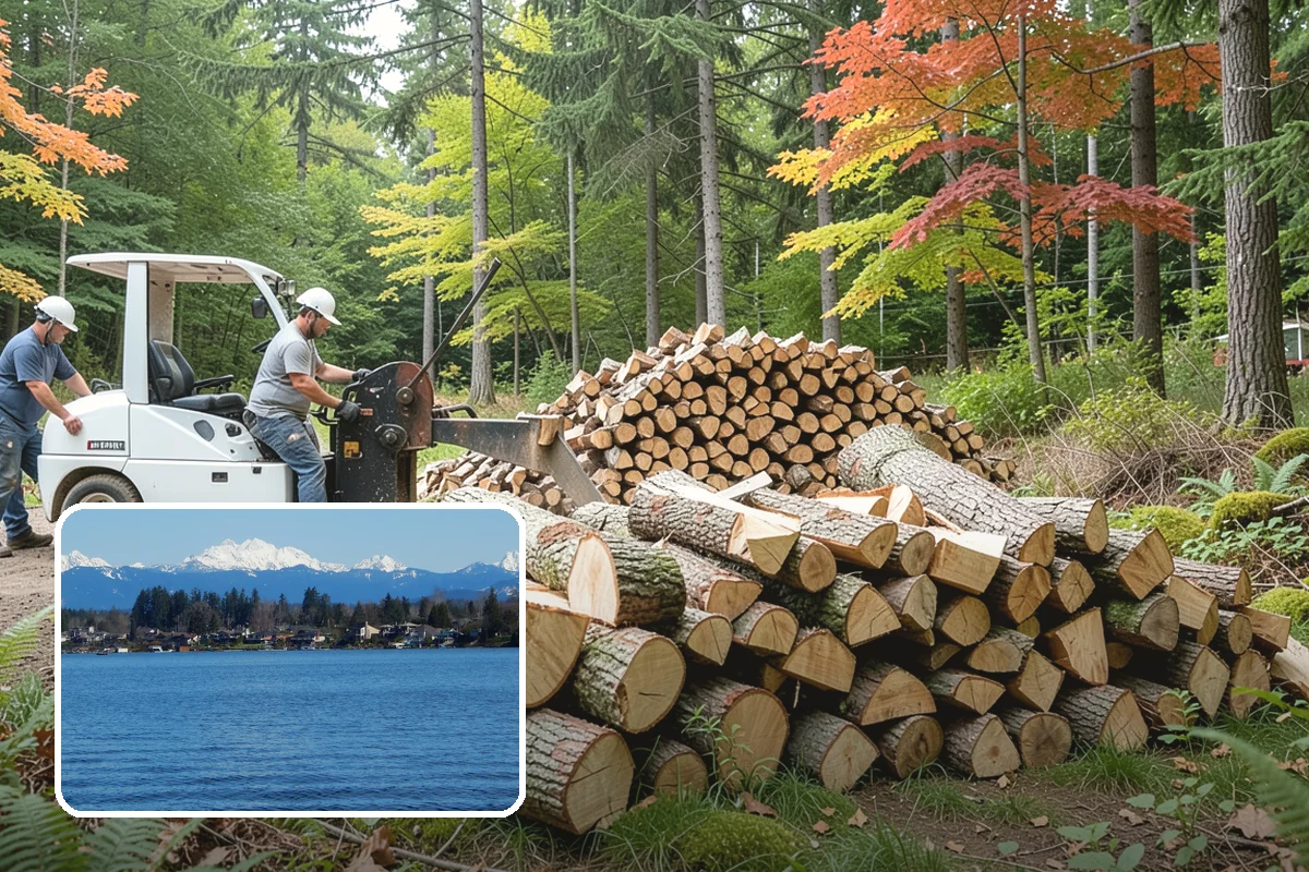 Woodshed Cleanup in Lake Stevens, Snohomish County, WA - Restores proper airflow for drier stored wood