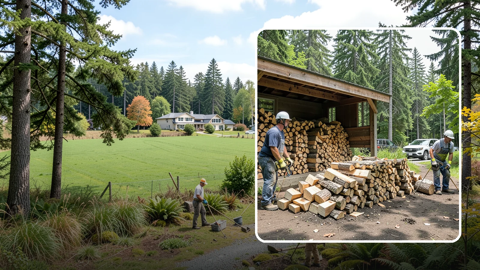 Woodshed Cleanup in Lyman, Skagit County, WA - We clear out and tidy your woodshed, removing debris, old scraps, and buildup so it stores wood properly again.
