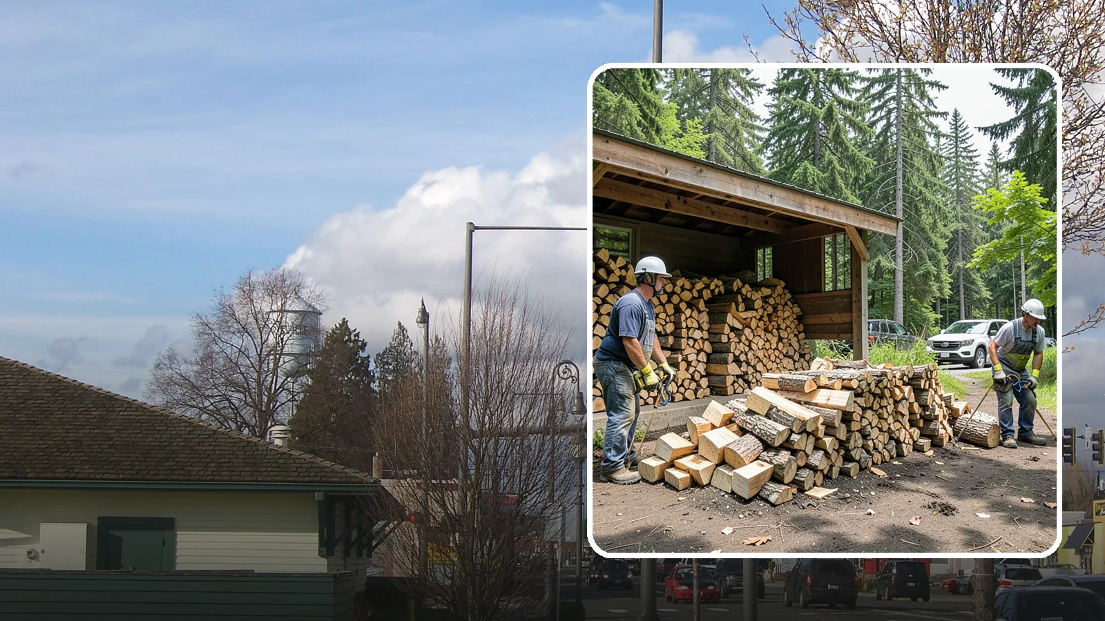 Woodshed Cleanup in Marysville, Snohomish County, WA - We clear out and tidy your woodshed, removing debris, old scraps, and buildup so it stores wood properly again.