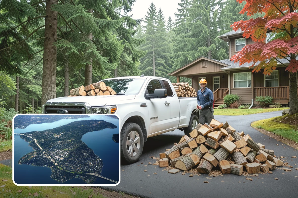 Woodshed Cleanup in Mercer Island, King County, WA - Restores proper airflow for drier stored wood