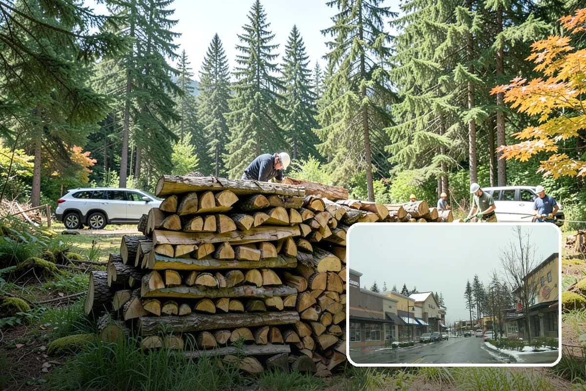 Woodshed Cleanup in Mill Creek, Snohomish County, WA - Restores proper airflow for drier stored wood