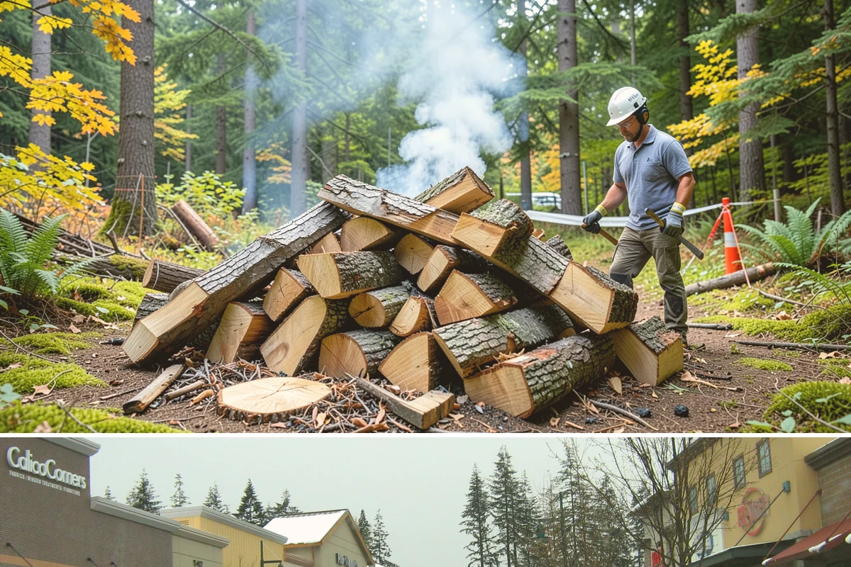 Woodshed Cleanup in Mill Creek, Snohomish County, WA - Late summer or early fall is best, clearing the shed before it fills for the burning season.