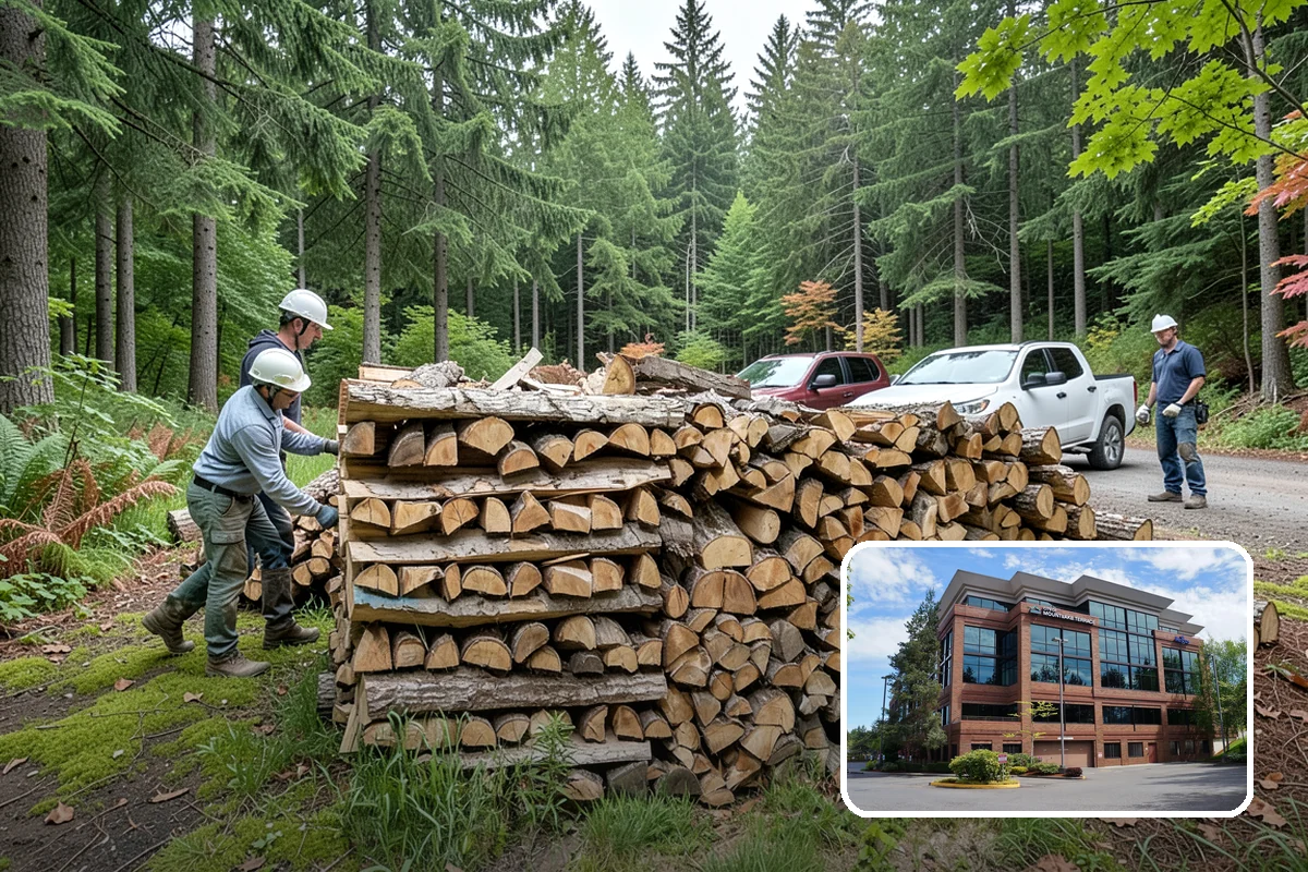 Woodshed Cleanup in Mountlake Terrace, Snohomish County, WA - Restores proper airflow for drier stored wood