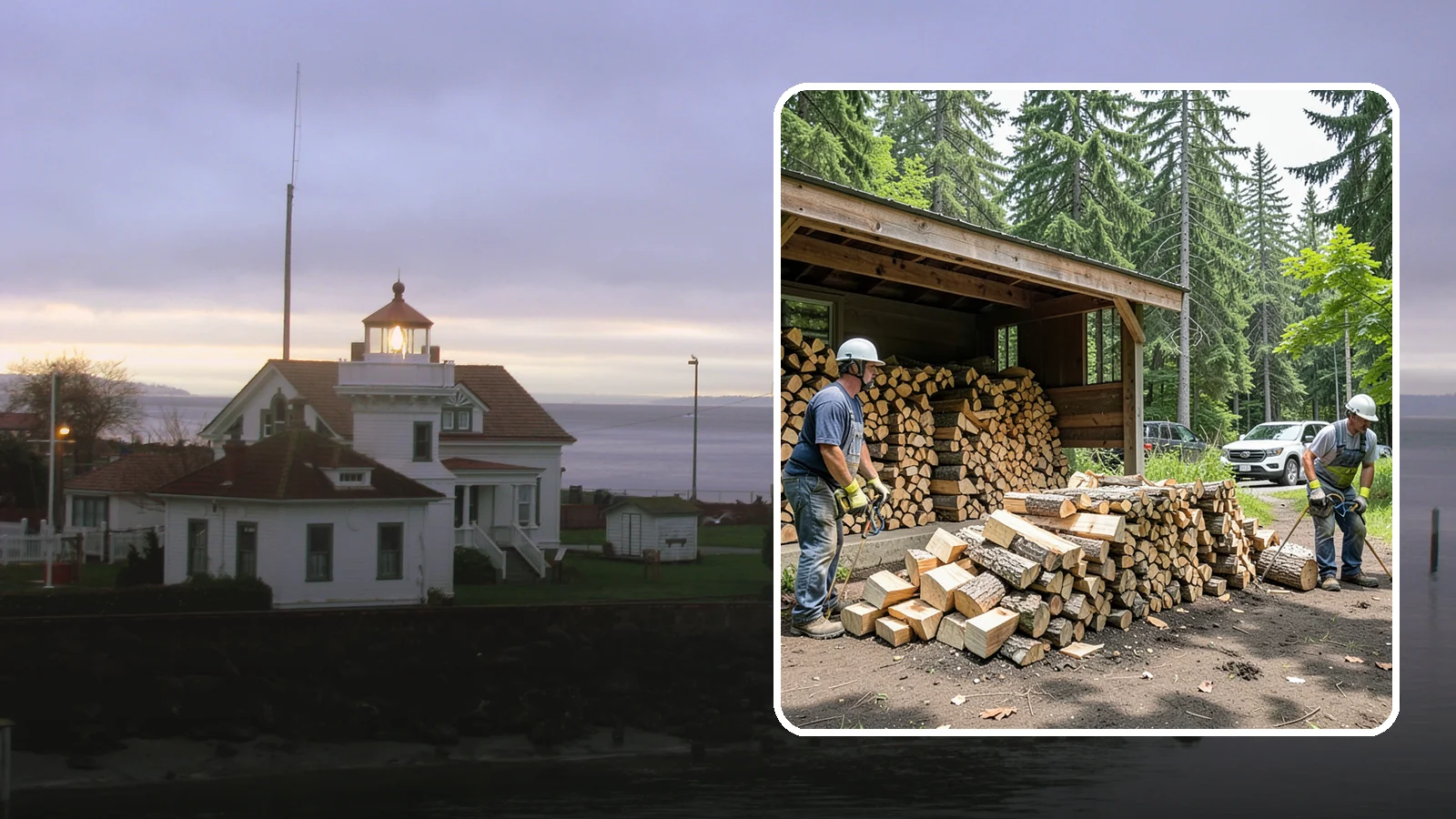 Woodshed Cleanup in Mukilteo, Snohomish County, WA - We clear out and tidy your woodshed, removing debris, old scraps, and buildup so it stores wood properly again.