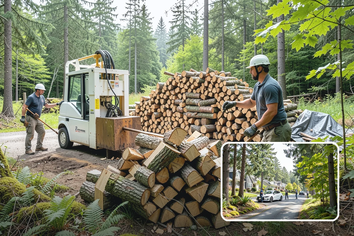 Woodshed Cleanup in Normandy Park, King County, WA - Restores proper airflow for drier stored wood