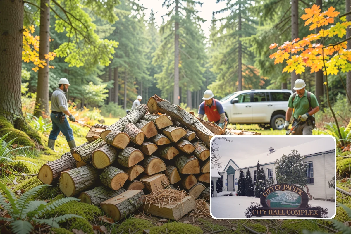 Woodshed Cleanup in Pacific, King County, WA - Restores proper airflow for drier stored wood