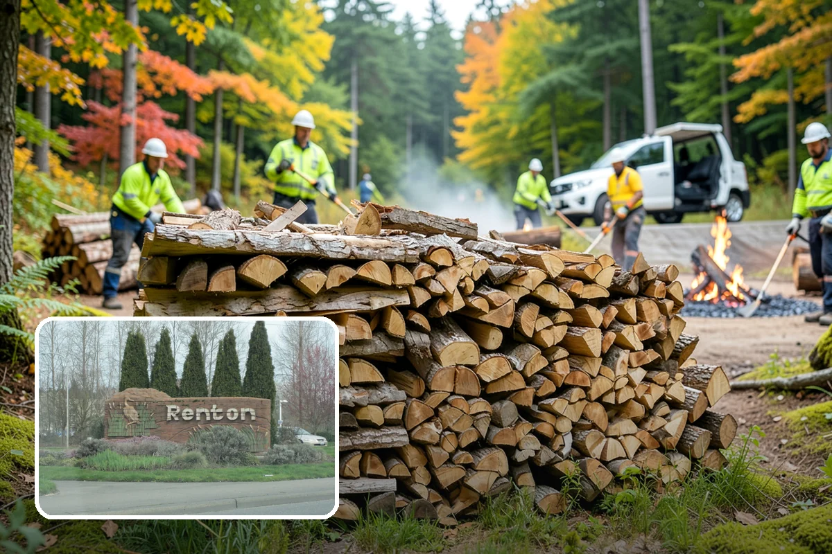 Woodshed Cleanup in Renton, King County, WA - Restores proper airflow for drier stored wood