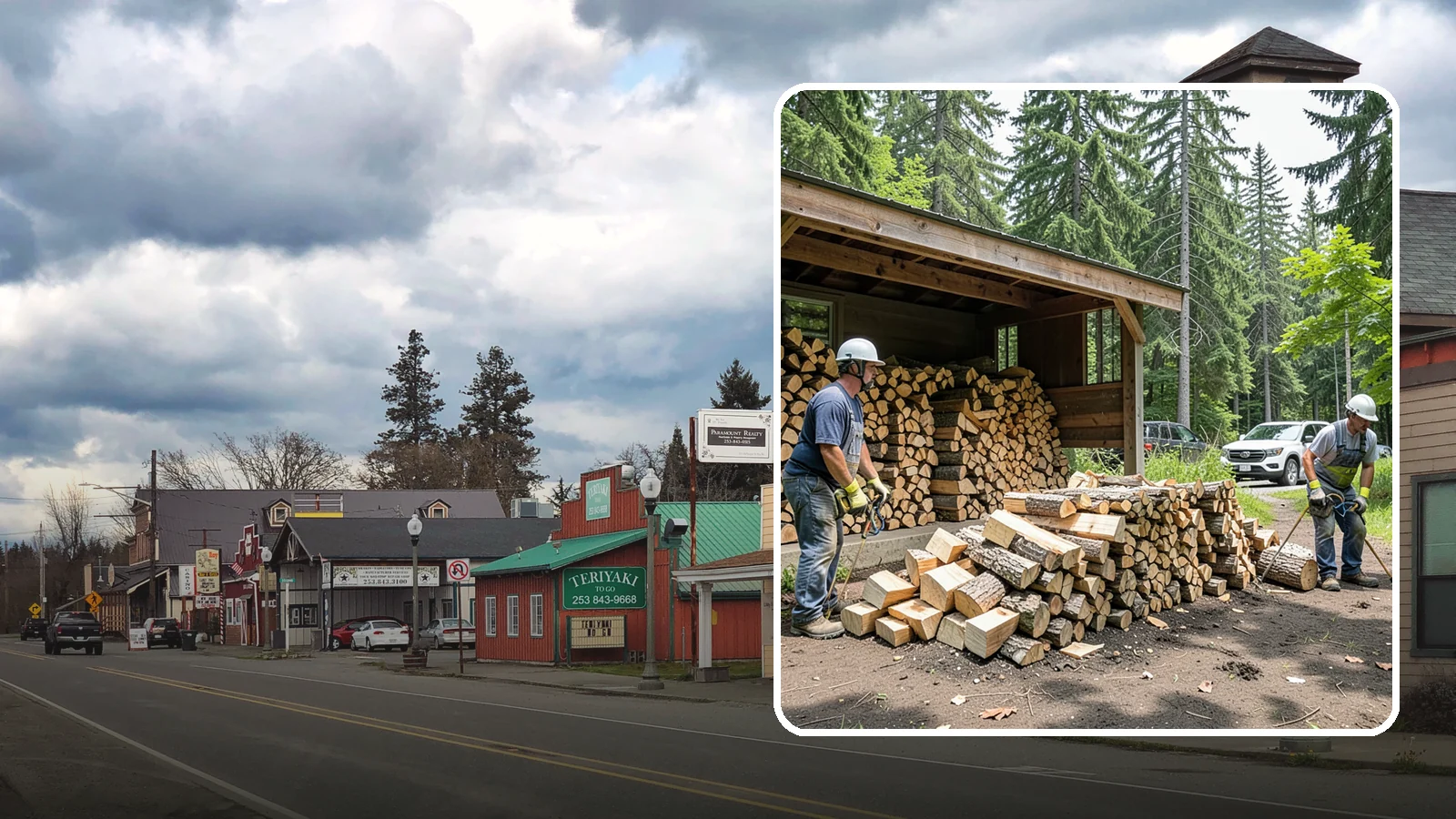 Woodshed Cleanup in Roy, Pierce County, WA - We clear out and tidy your woodshed, removing debris, old scraps, and buildup so it stores wood properly again.