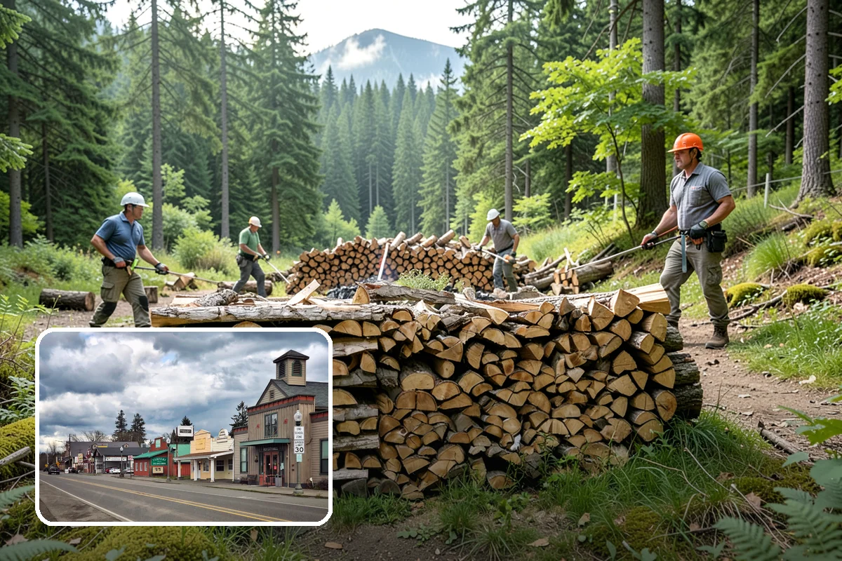 Woodshed Cleanup in Roy, Pierce County, WA - Restores proper airflow for drier stored wood