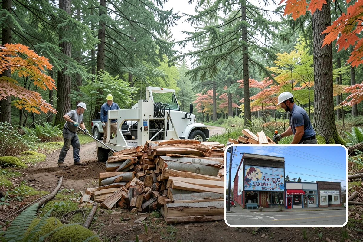 Woodshed Cleanup in Ruston, Pierce County, WA - Restores proper airflow for drier stored wood