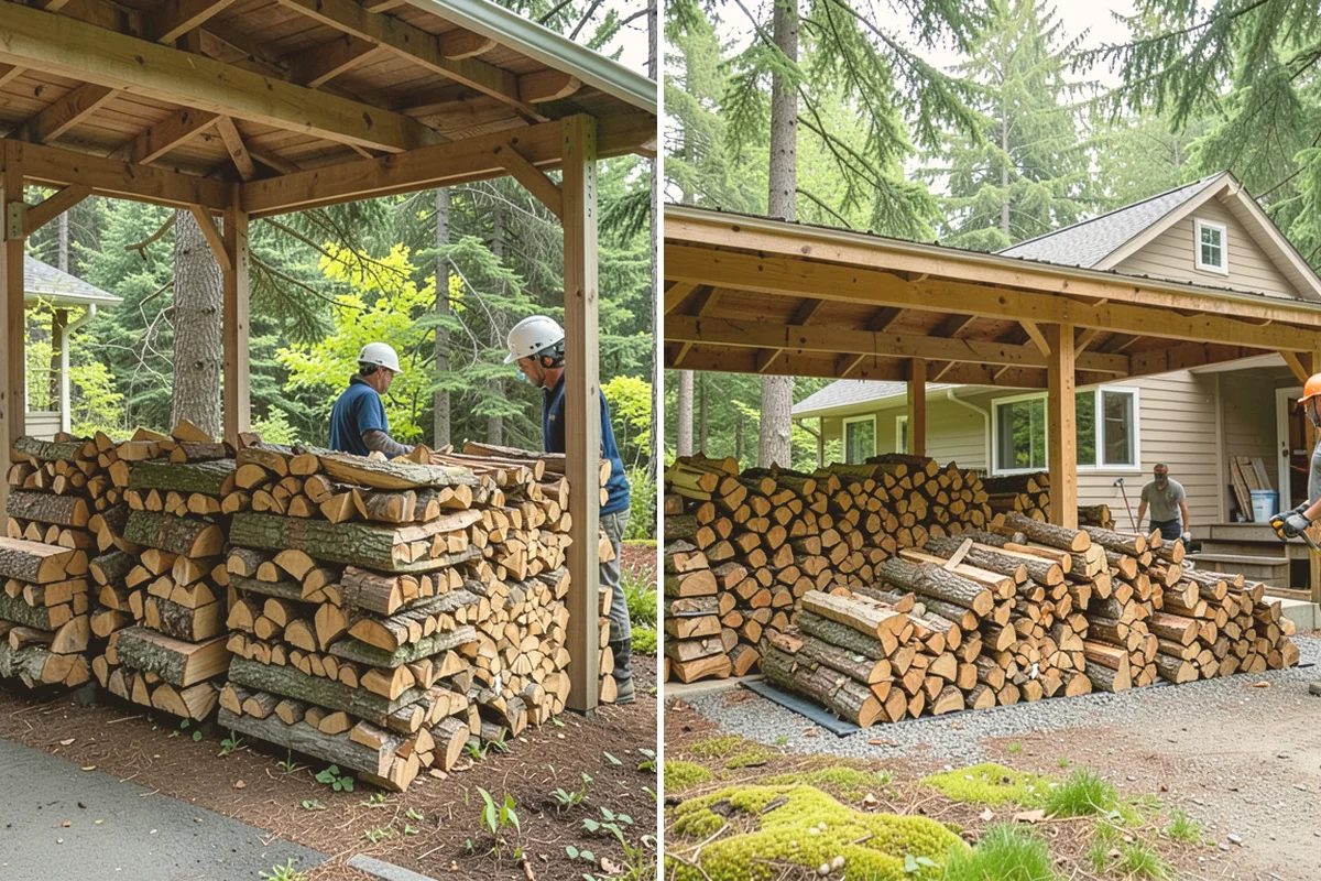 Woodshed Cleanup in Sammamish, WA - Empty loose debris, old scraps, and clutter from the shed