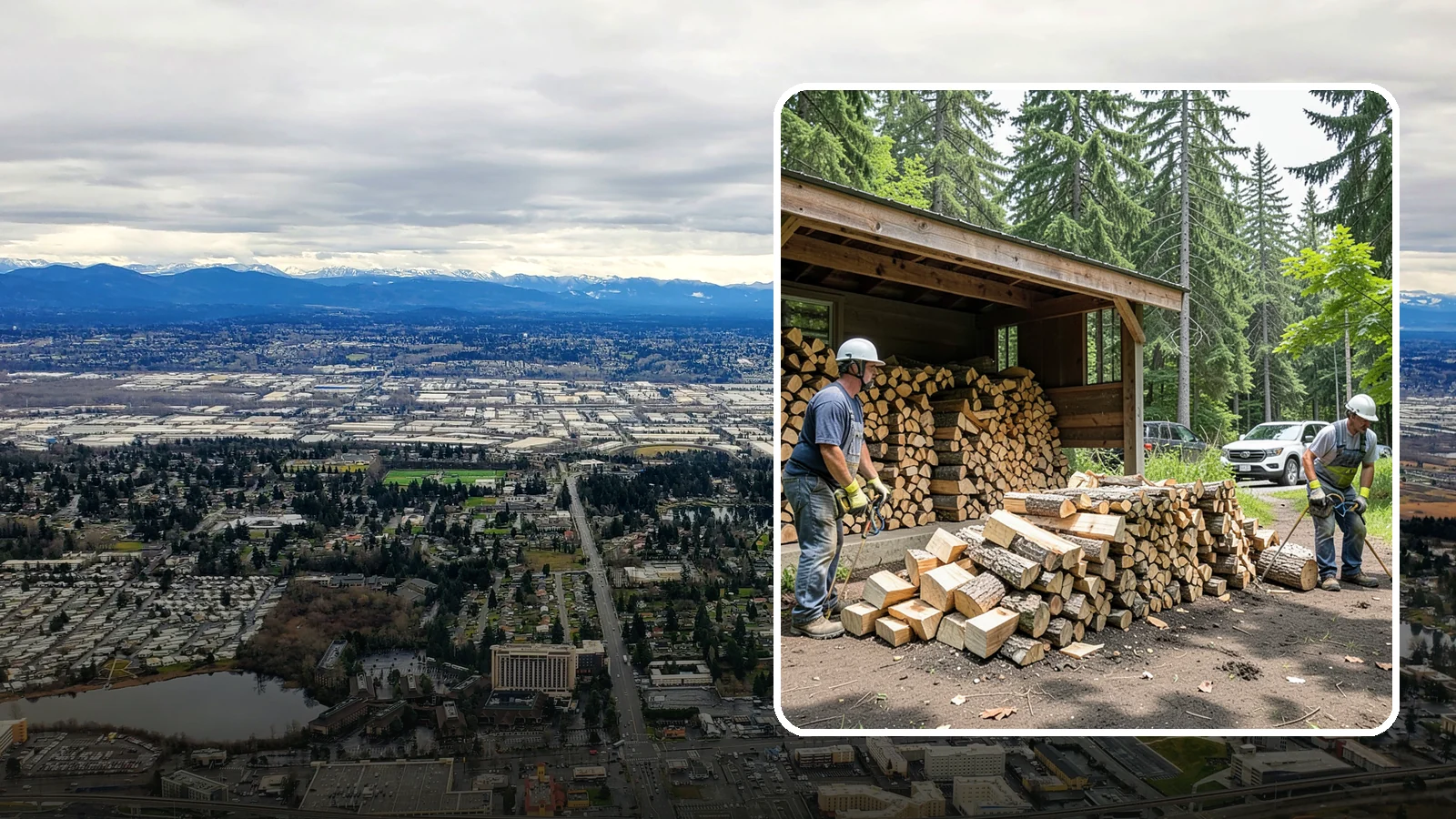 Woodshed Cleanup in SeaTac, WA - We clear out and tidy your woodshed, removing debris, old scraps, and buildup so it stores wood properly again.