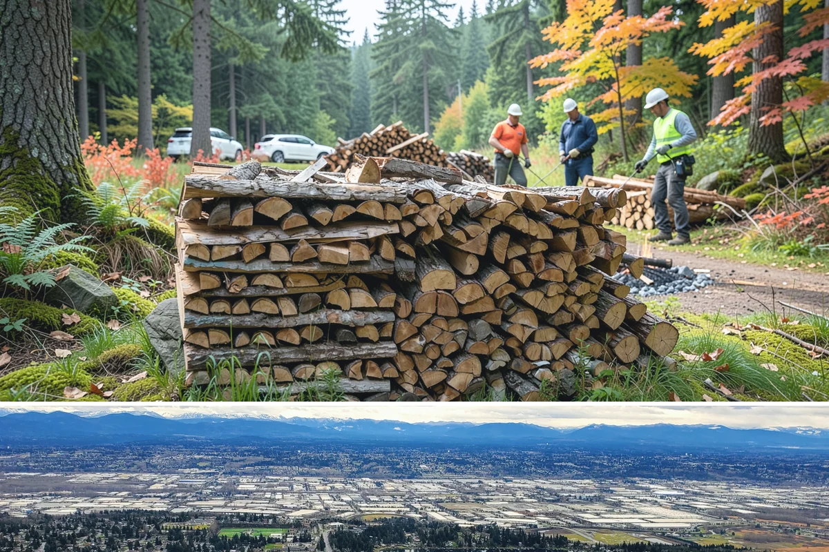 Woodshed Cleanup in SeaTac, WA - Late summer or early fall is best, clearing the shed before it fills for the burning season.