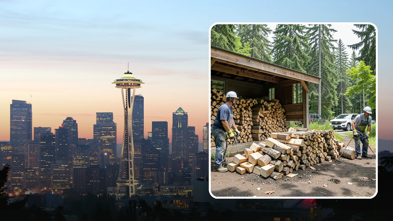 Woodshed Cleanup in Seattle, King County, WA - We clear out and tidy your woodshed, removing debris, old scraps, and buildup so it stores wood properly again.