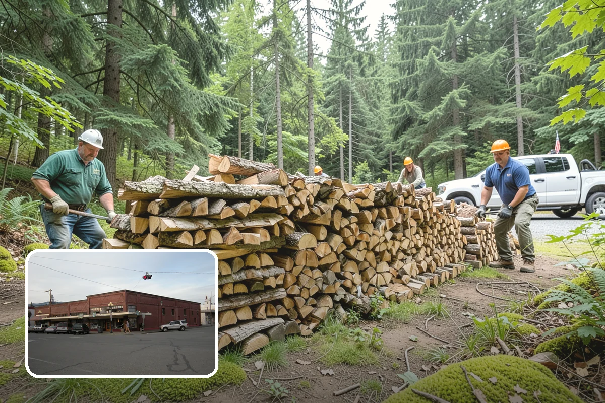 Woodshed Cleanup in Sedro-Woolley, Skagit County, WA - Restores proper airflow for drier stored wood