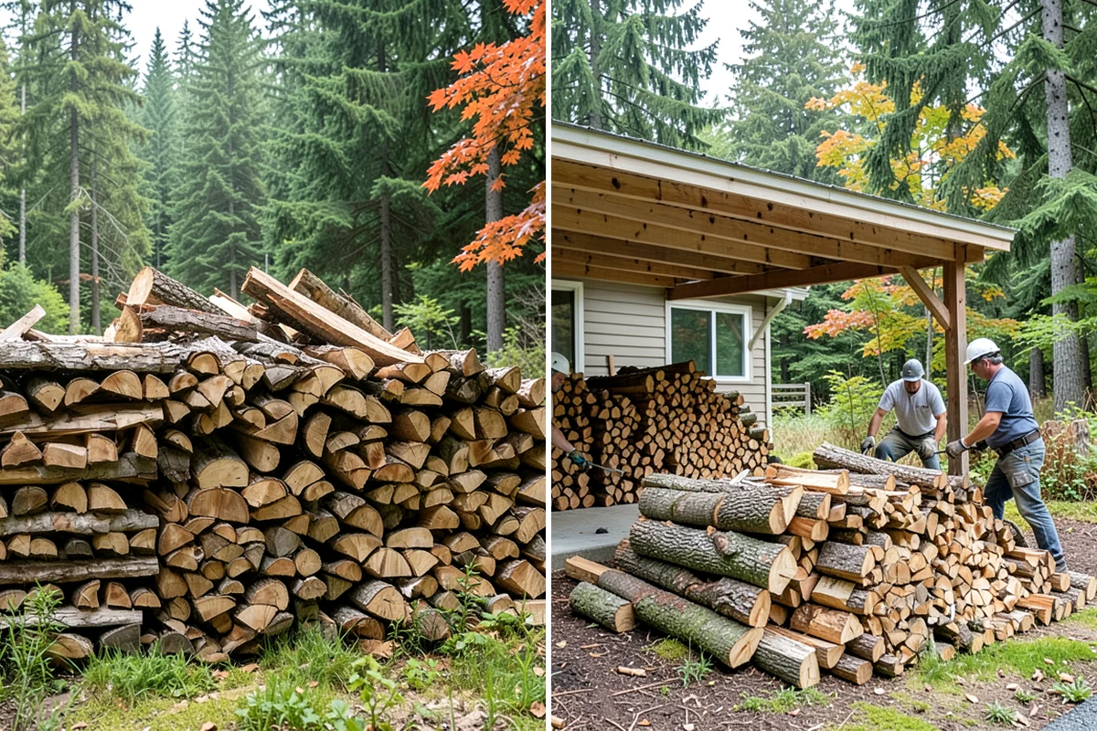 Woodshed Cleanup in Shoreline, King County, WA - Empty loose debris, old scraps, and clutter from the shed