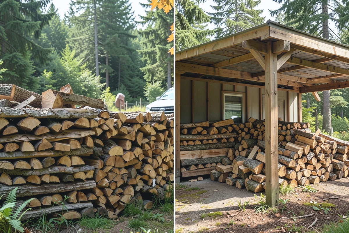Woodshed Cleanup in Skykomish, King County, WA - Empty loose debris, old scraps, and clutter from the shed