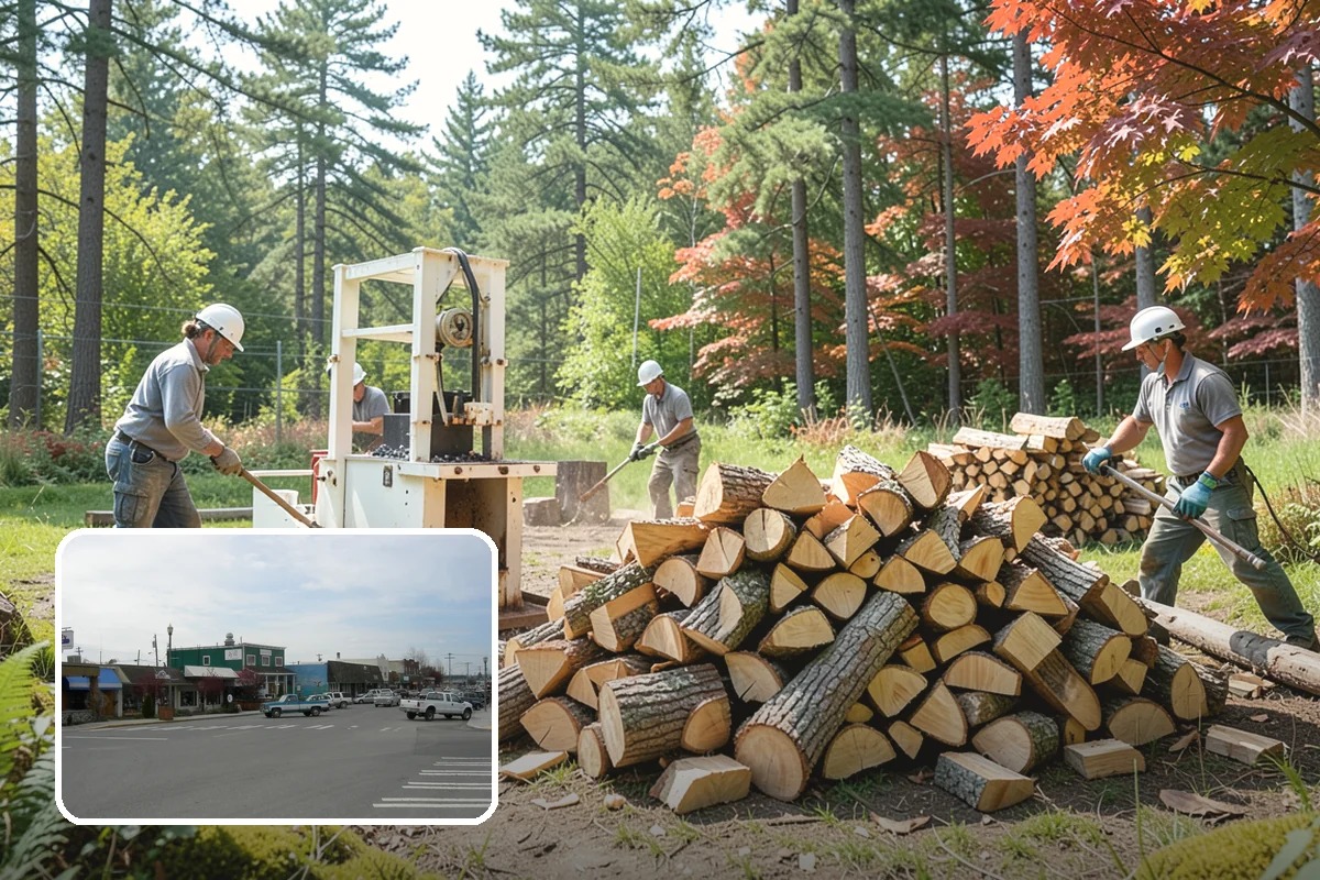 Woodshed Cleanup in Stanwood, Snohomish County, WA - Restores proper airflow for drier stored wood