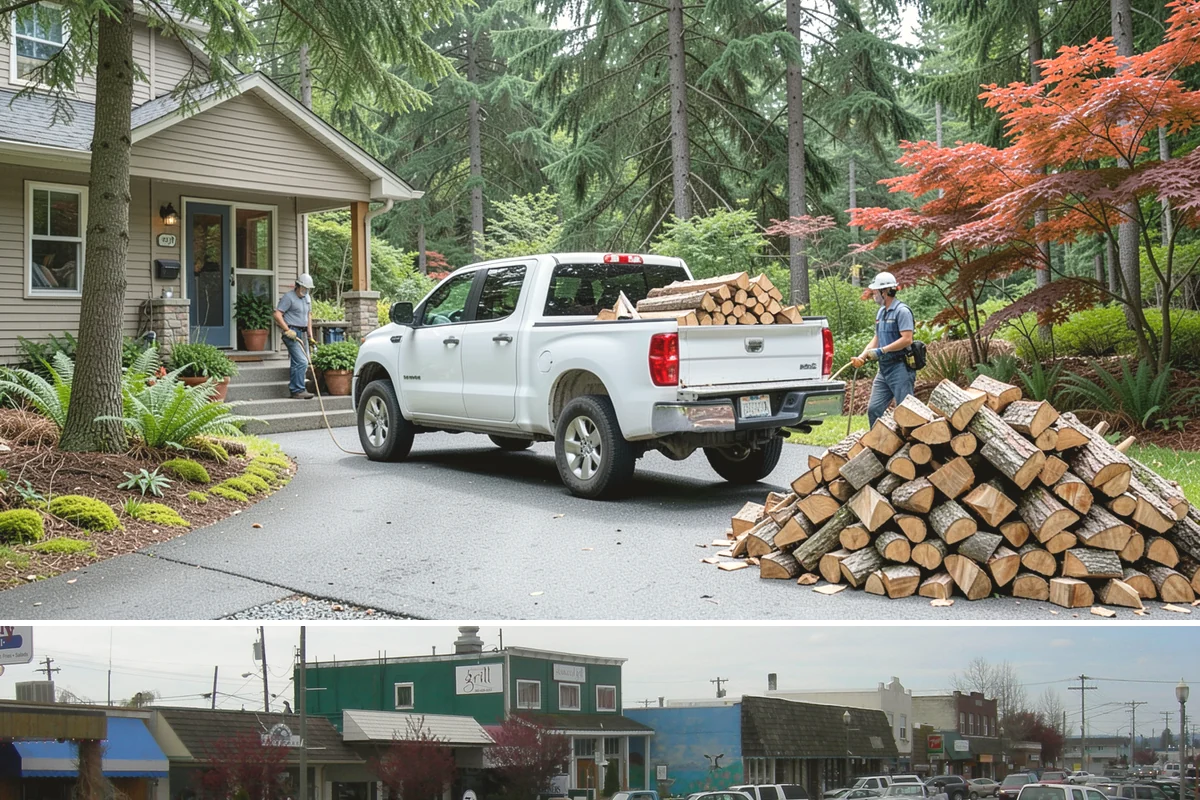 Woodshed Cleanup in Stanwood, Snohomish County, WA - Late summer or early fall is best, clearing the shed before it fills for the burning season.