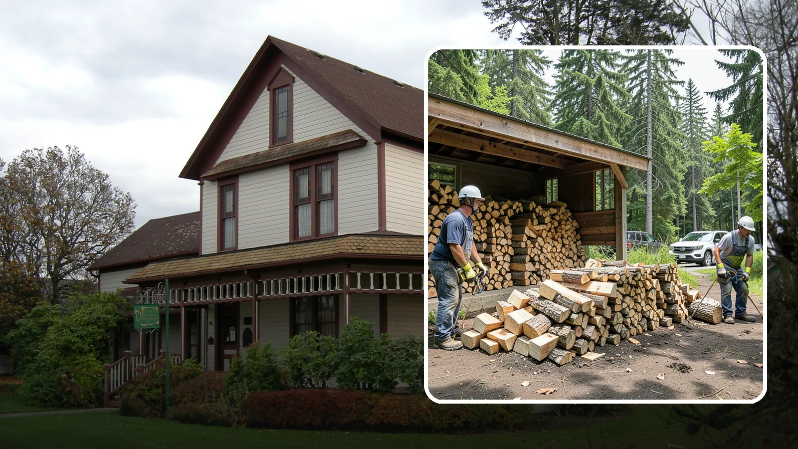 Woodshed Cleanup in Sumner, Pierce County, WA - We clear out and tidy your woodshed, removing debris, old scraps, and buildup so it stores wood properly again.