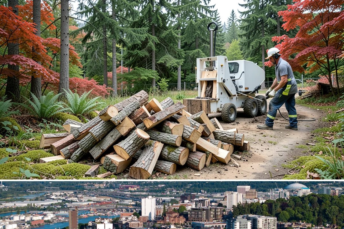 Woodshed Cleanup in Tacoma, Pierce County, WA - Late summer or early fall is best, clearing the shed before it fills for the burning season.