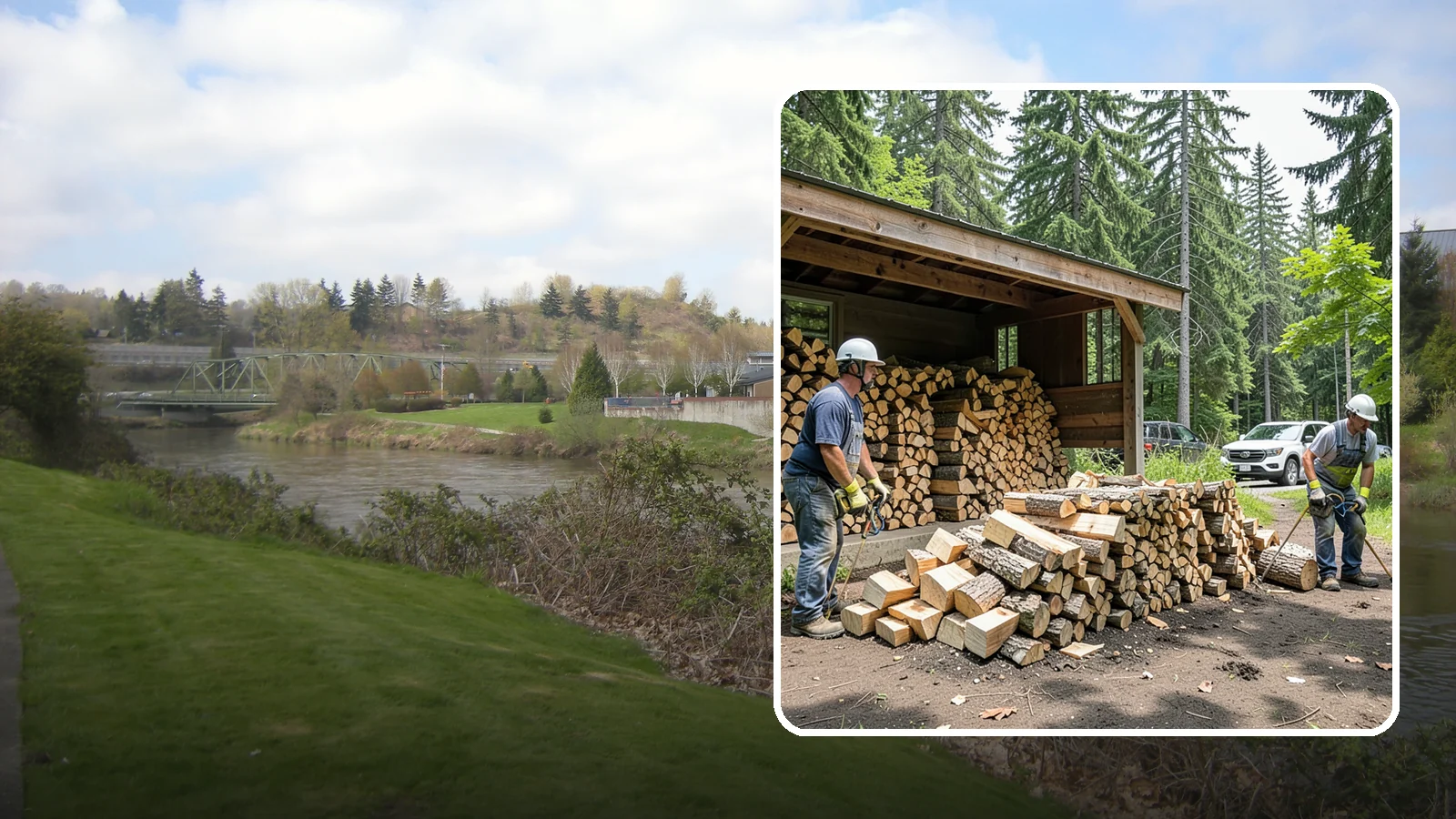 Woodshed Cleanup in Tukwila, King County, WA - We clear out and tidy your woodshed, removing debris, old scraps, and buildup so it stores wood properly again.