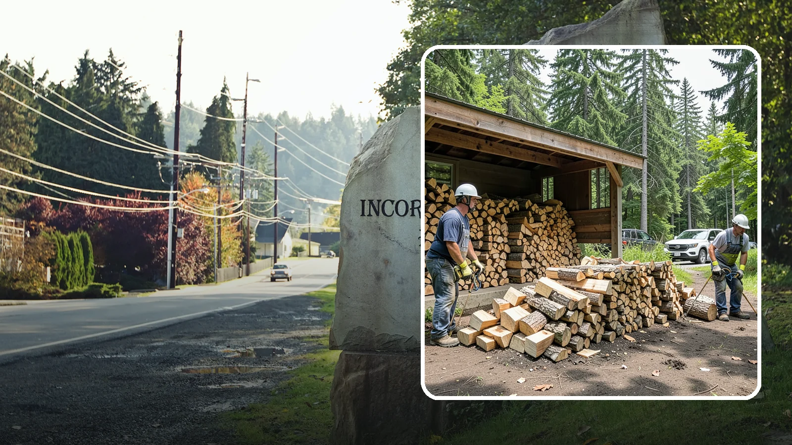 Woodshed Cleanup in Wilkeson, Pierce County, WA - We clear out and tidy your woodshed, removing debris, old scraps, and buildup so it stores wood properly again.