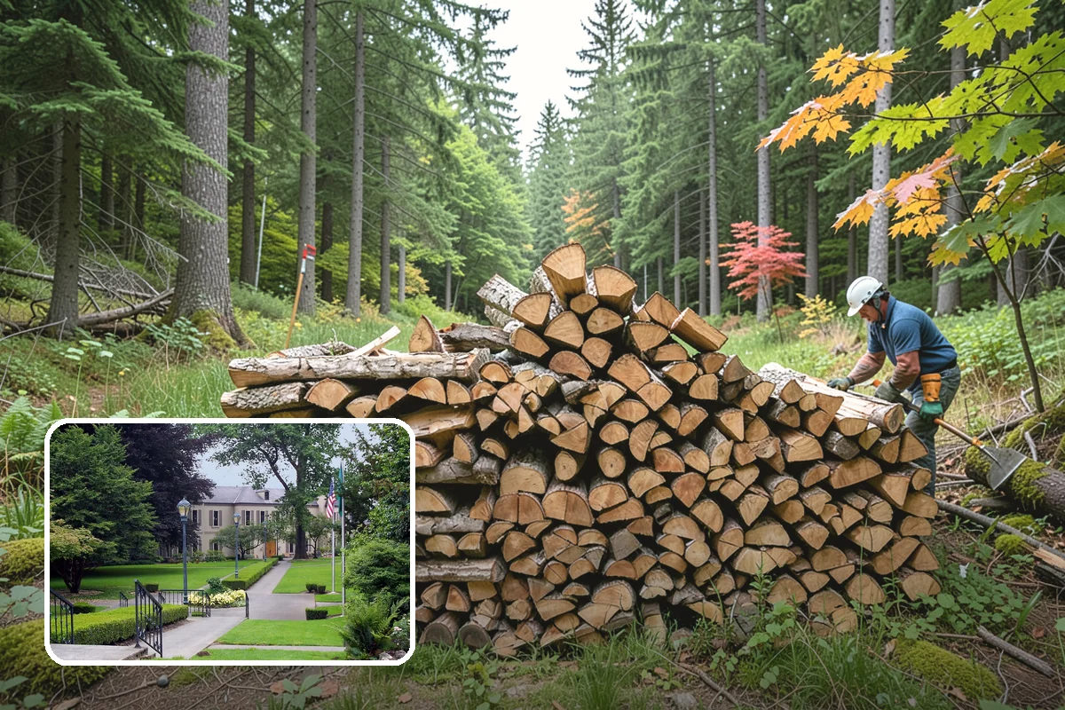 Woodshed Cleanup in Woodinville, King County, WA - Restores proper airflow for drier stored wood