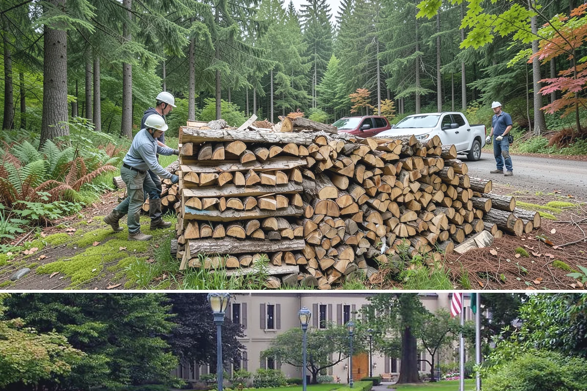 Woodshed Cleanup in Woodinville, King County, WA - Late summer or early fall is best, clearing the shed before it fills for the burning season.