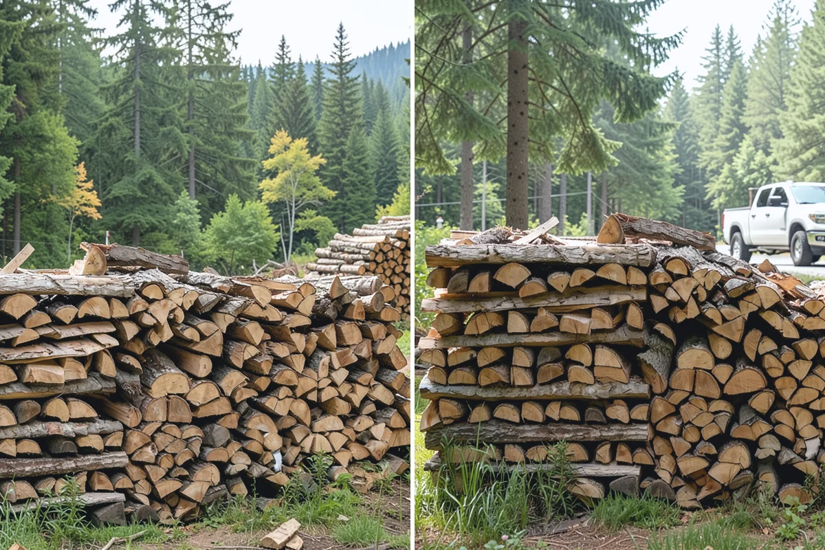 Woodshed Delivery in Bonney Lake, Pierce County, WA - Show us your woodshed and its access