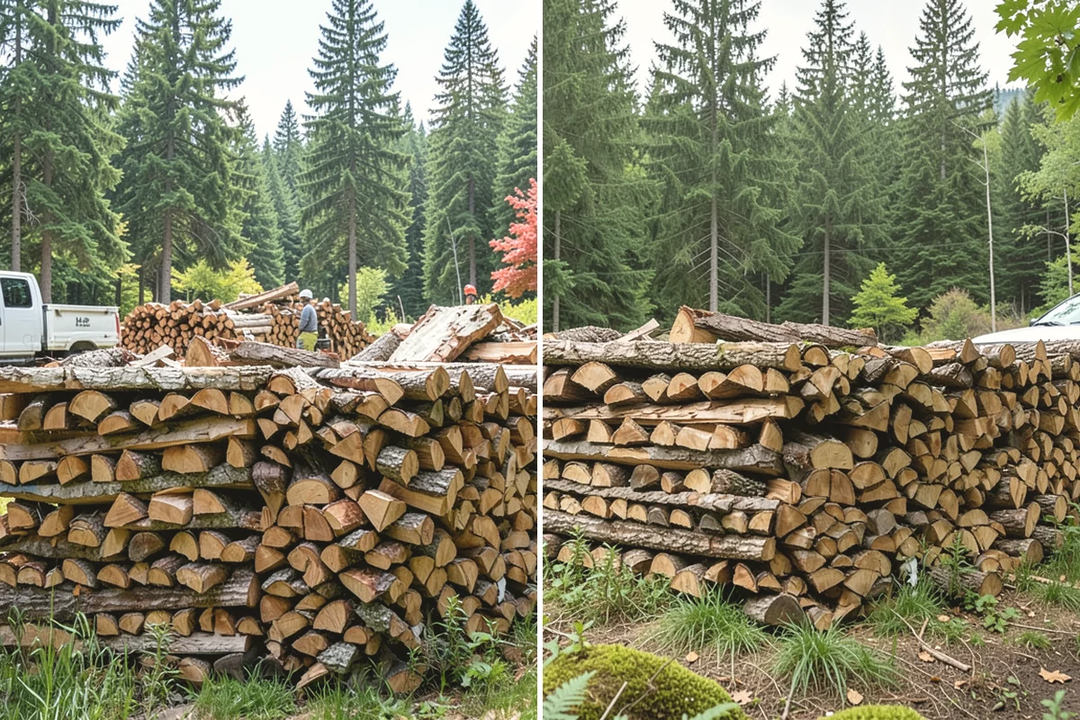 Woodshed Delivery in Burien, King County, WA - Show us your woodshed and its access
