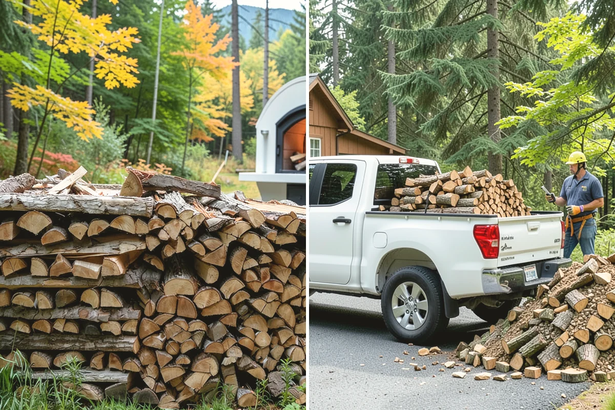 Woodshed Delivery in Burlington, Skagit County, WA - Show us your woodshed and its access