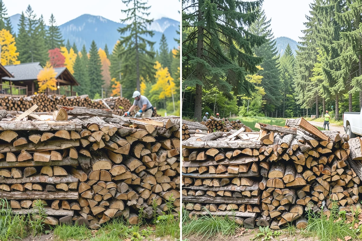 Woodshed Delivery in Coupeville, Island County, WA - Show us your woodshed and its access