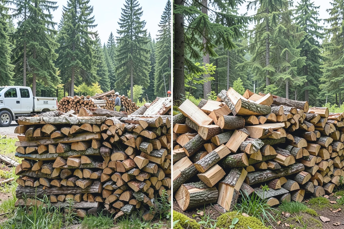 Woodshed Delivery in Darrington, Snohomish County, WA - Show us your woodshed and its access
