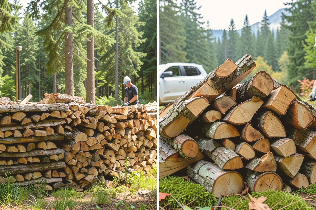 Woodshed Delivery in Edmonds, Snohomish County, WA - Show us your woodshed and its access